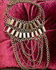 Vintage Rahel Bronze/Gold Layered Necklace