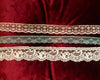 Vintage Ava Lace Choker Necklace Set White, Blue & Pink