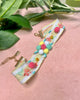 BRAND NEW Draya White Floral Embroidered Choker Necklace