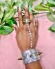 BRAND NEW Claire Silver Spiked Bracelet/Ring Set